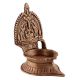 Hand Carved South Indian Ashtadhatu Oil Lamp